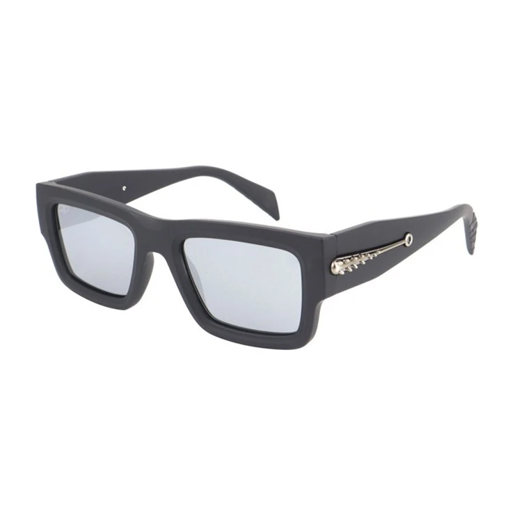 Viking Spikes Retro Rectangle Fashionable Sunglasses 490733